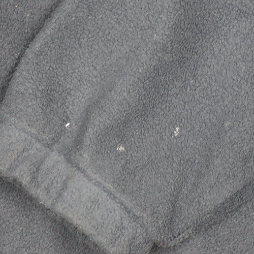 FRED F SEIGLE Men's Black Fleece Full Zip Jacket Size L