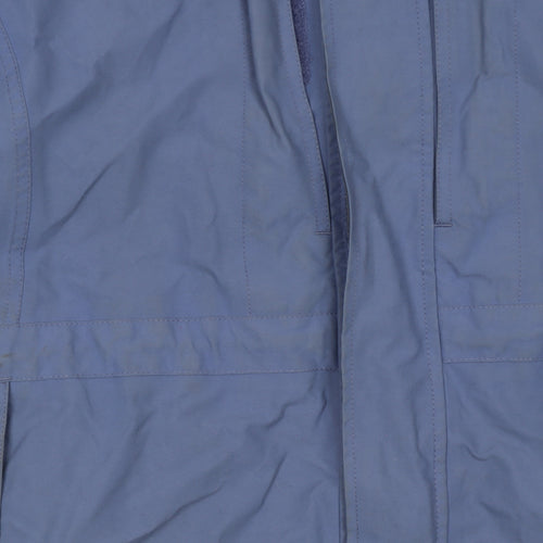 Berghaus Women Blue Waterproof Hooded Parka Jacket Size 12