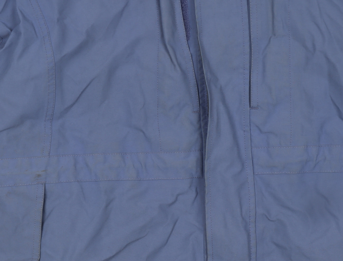 Berghaus Women Blue Waterproof Hooded Parka Jacket Size 12