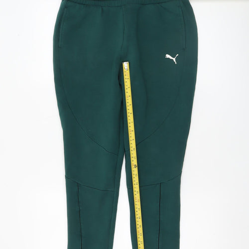 Puma Women’s Green Jogger Sweatpants M Regular Fit