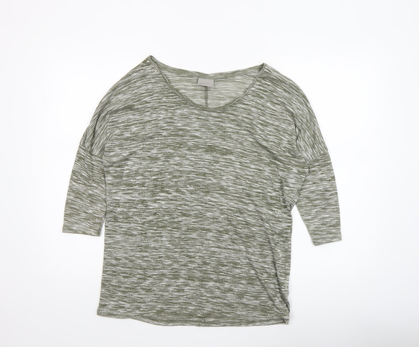 Vero Moda Women's Green 3/4 Sleeve Jersey T-Shirt Size M