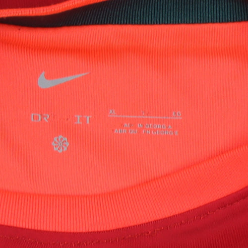 Nike Men Red Liverpool FC Dri-FIT Short Sleeve Football Shirt XL