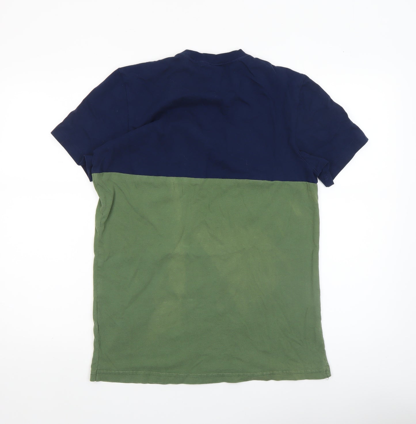 adidas Men's Multicoloured M Colourblock Crew Neck T-Shirt