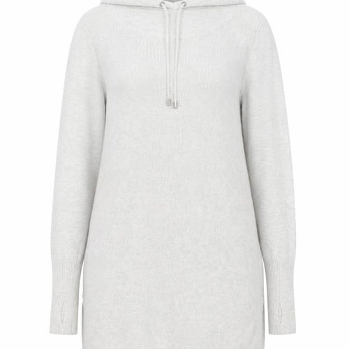 Artisan NY Women’s Grey XS Hooded Knit Pullover Jumper