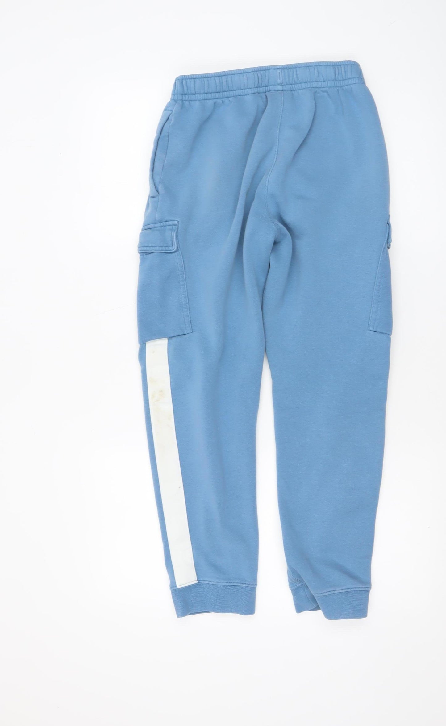 Nike Boys Blue Cargo Jogger Trousers Medium 10-11 Years Sportswear