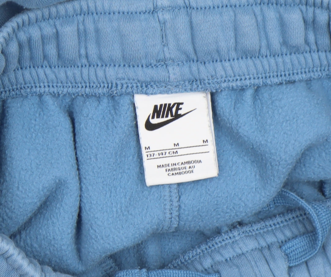 Nike Boys Blue Cargo Jogger Trousers Medium 10-11 Years Sportswear