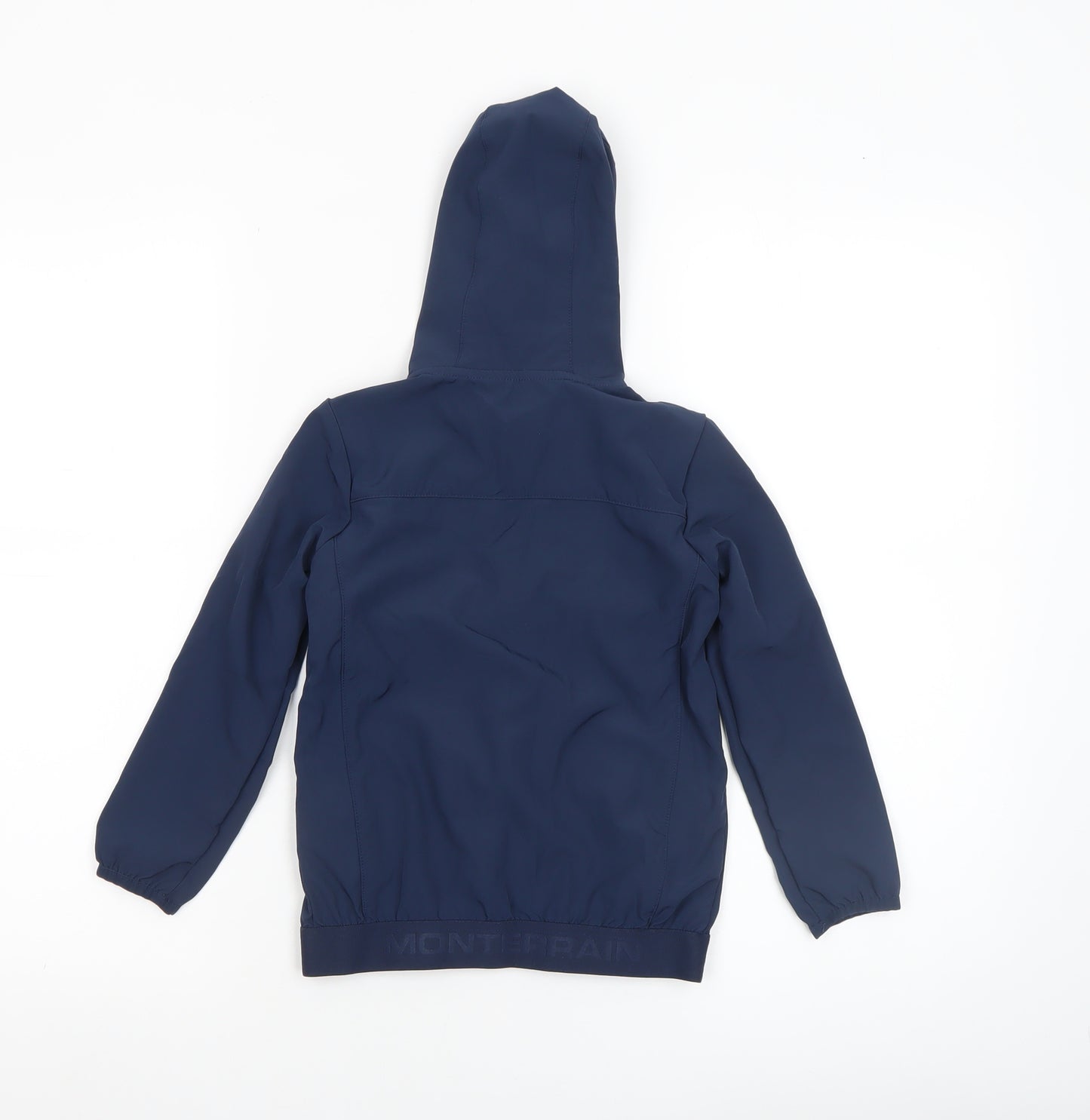 Monterrain Boys Blue 3-4 Years Hooded Lightweight Windbreaker Jacket
