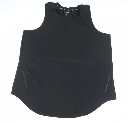 Dunnes Stores x HKNSTEEL Black Women's L Sleeveless Training Tank Top