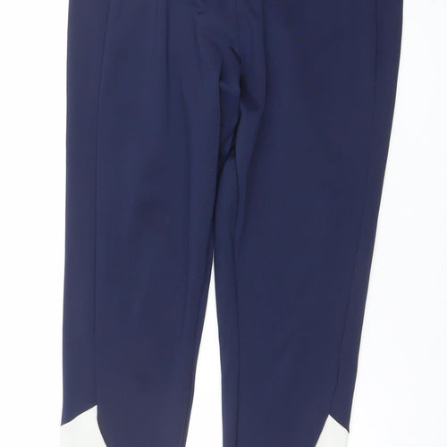 Dunnes Stores Women Blue Colourblock Performance Leggings L