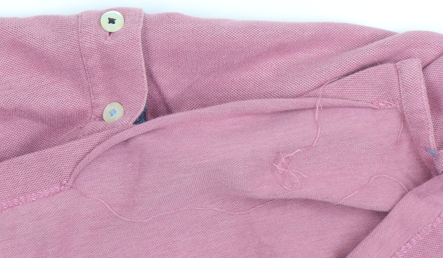 Marco Capelli Men's Pink 2XL Polo Shirt Cotton Blend Casual