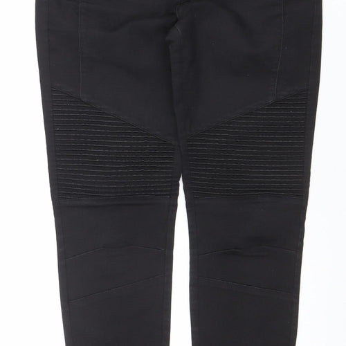 Zara Basic Women's Black Skinny Denim Jeans Size 10