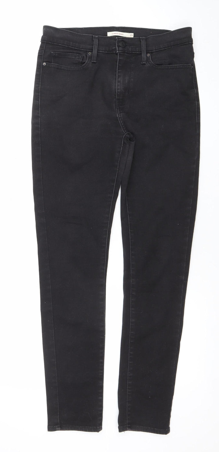 Levi's Women's Black Slimming Skinny Stretch Jeans Size 29
