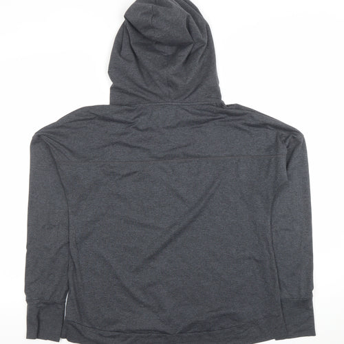 Timberland Women’s Grey Pullover Hoodie Small Polyester Blend