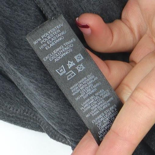 Timberland Women’s Grey Pullover Hoodie Small Polyester Blend