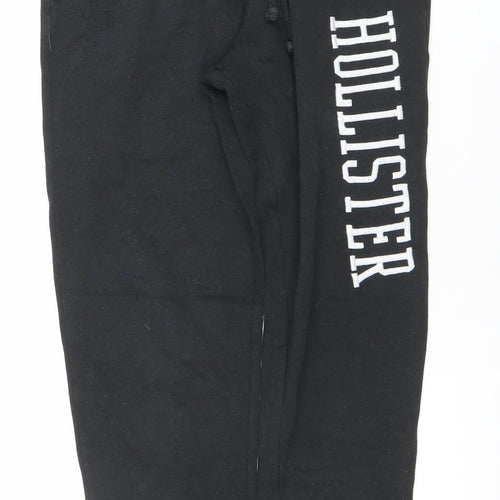 Hollister Womens Black XS Jogger Trousers Ultra High Rise