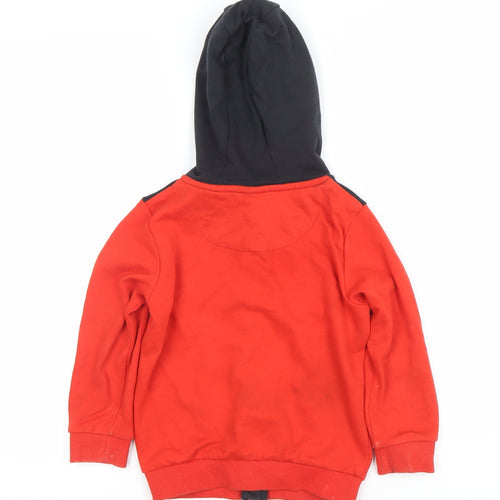 Disney Boys Red Lightning McQueen Full Zip Hoodie 4-5 Years