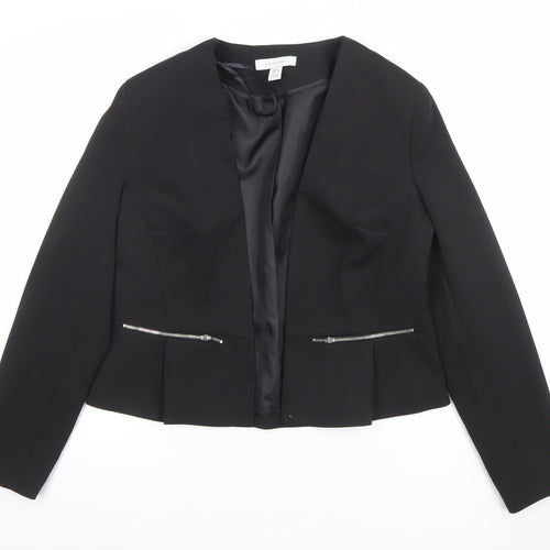 Primark Women’s Black Size 12 Stretch Blazer Jacket