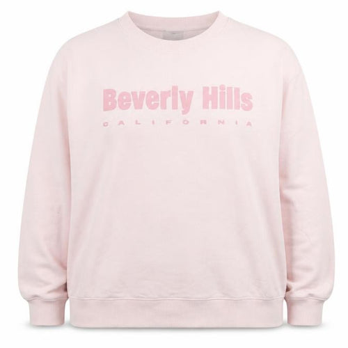 Dunnes Women Light Pink XXL Beverly Hills Crew Neck Sweatshirt