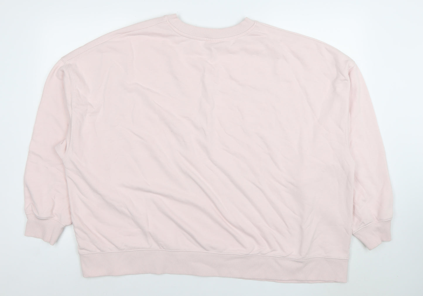Dunnes Women Light Pink XXL Beverly Hills Crew Neck Sweatshirt