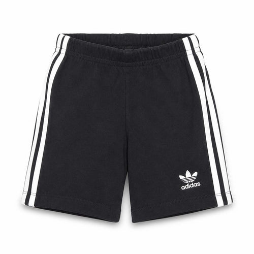 Adidas Boys Black 2-3 Years Athletic Shorts with Elastic Waist