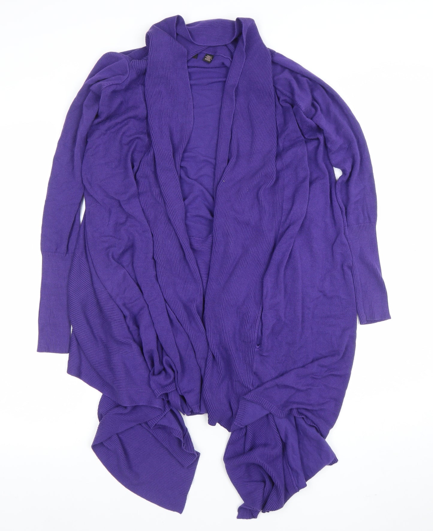 Ted Baker Womens Purple Knit Open Cardigan Size S