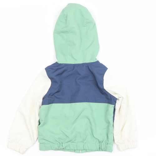 Novogratz Boys Multicoloured 2-3 Years Hooded Windbreaker Jacket