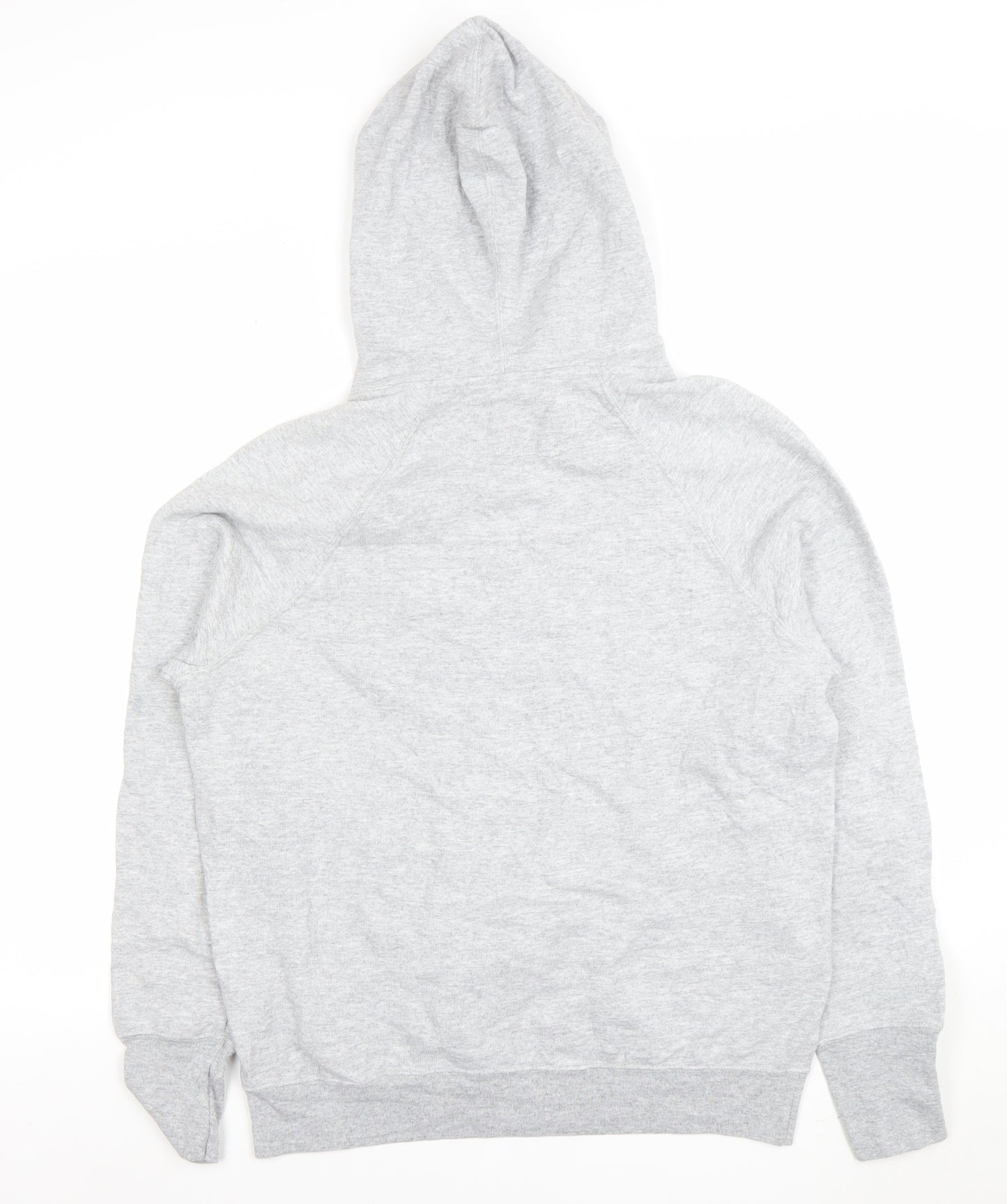 Champion Women's Grey Pullover Hoodie Medium Cotton Blend