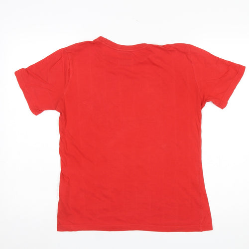 Levi's Boys Red Logo Graphic Cotton T-Shirt Size 14 Years