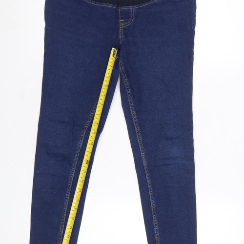 New Look Maternity Blue Skinny Lift & Shape Jeans UK 8 Slim Fit