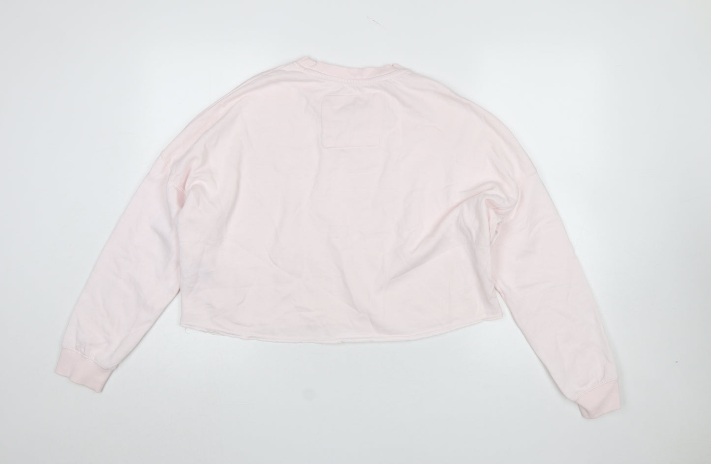 River Island Women Pink Relaxed Pullover Sweatshirt Size S