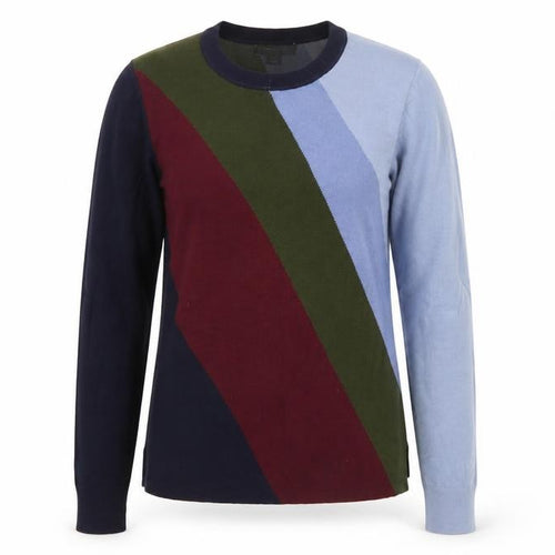 Ann Taylor Women’s Multicoloured Crew Neck Knit Jumper Size M