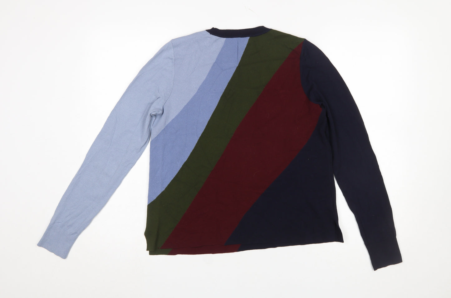 Ann Taylor Women’s Multicoloured Crew Neck Knit Jumper Size M