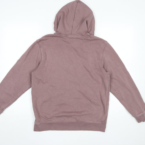Adidas Women Purple Pullover Hoodie Cotton Blend UK 12 Excellent