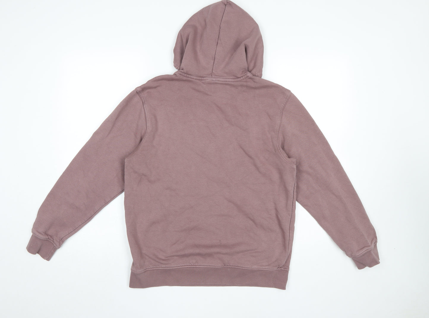 Adidas Women Purple Pullover Hoodie Cotton Blend UK 12 Excellent