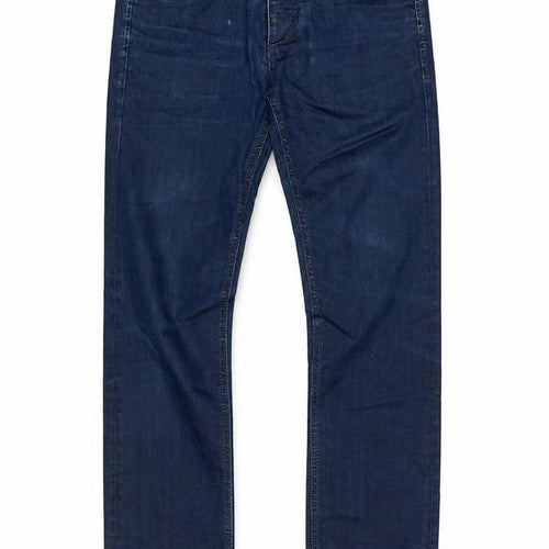 Jack & Jones Men's Blue Straight Regular Fit Denim Jeans 30W 32L