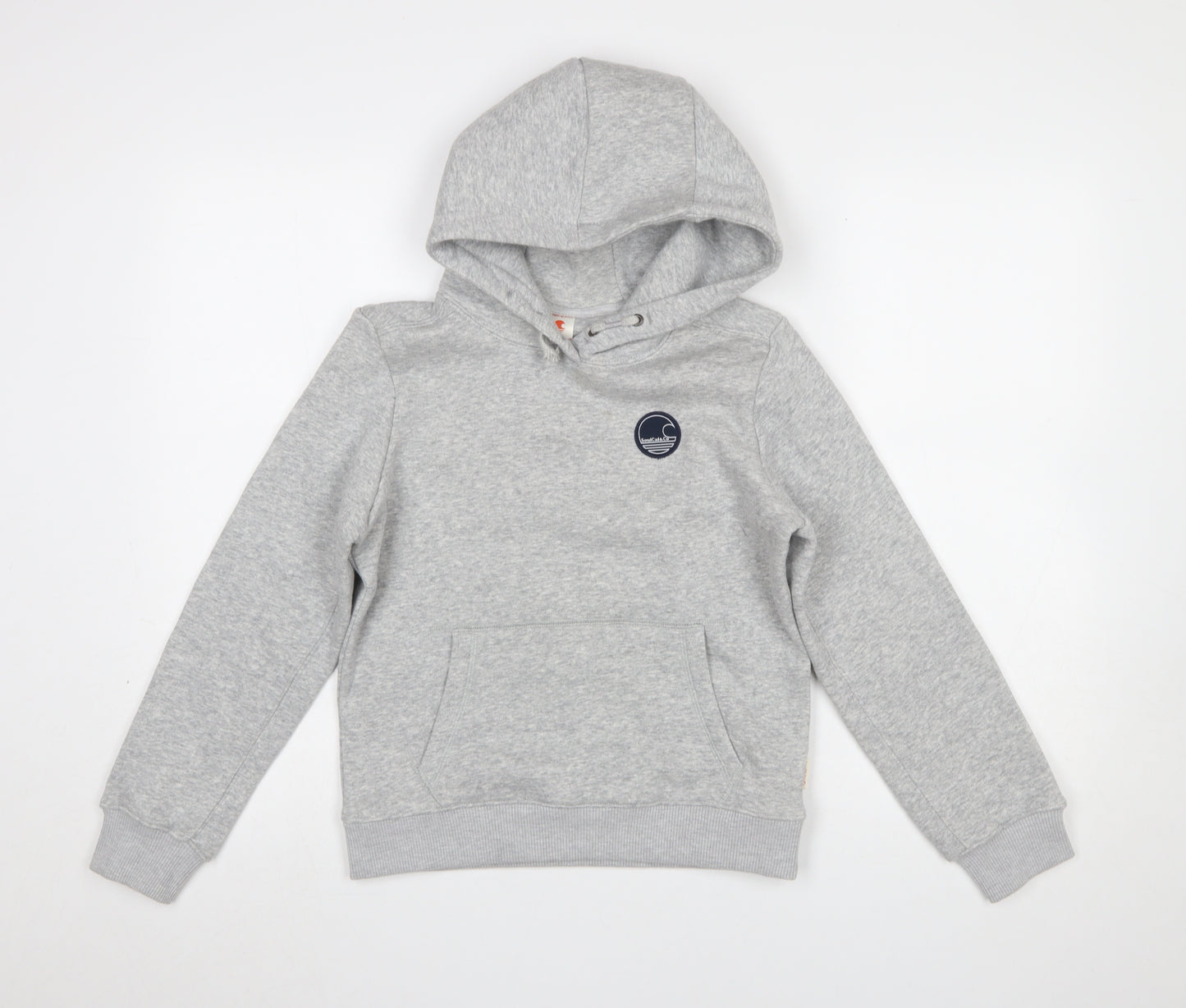 SoulCal & Co Boys Grey Hoodie 11-12 Years Pullover Cotton Blend