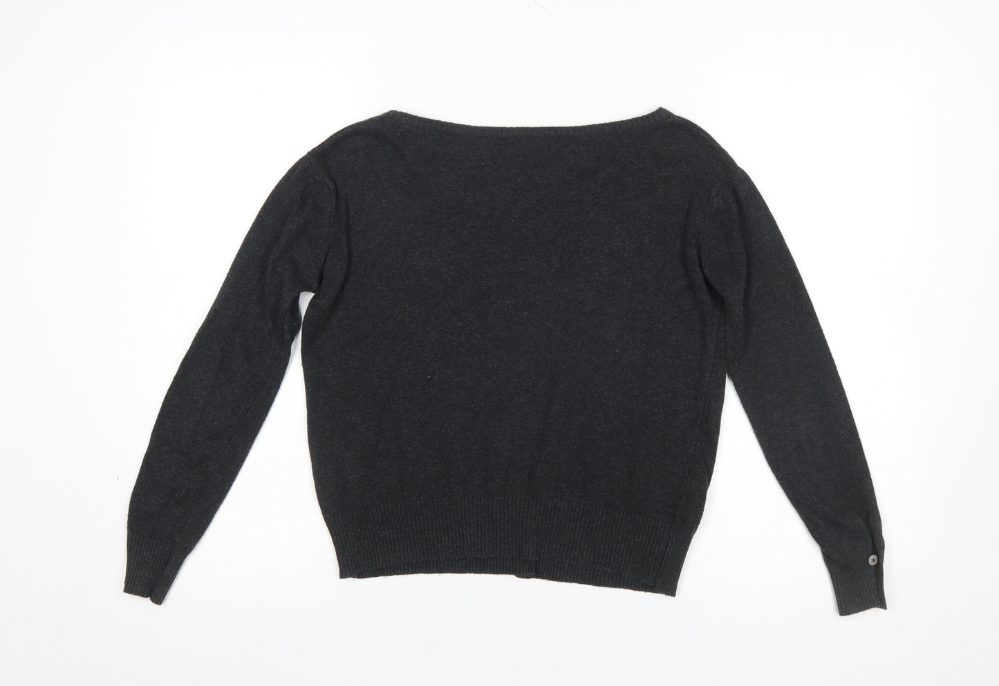Repubblica Women's Black Lightweight Knit Cardigan Size S