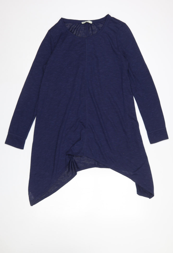 Woolworths Women’s Blue Medium Tunic Jumper Long Sleeve Relaxed Fit