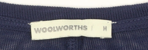Woolworths Women’s Blue Medium Tunic Jumper Long Sleeve Relaxed Fit