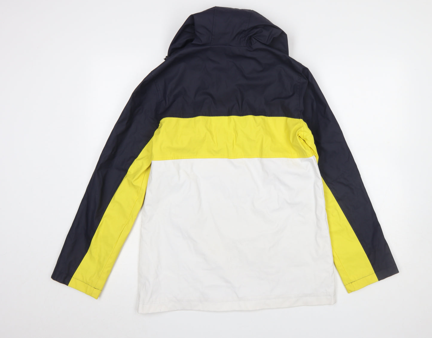 Topshop Women’s Multicoloured Hooded Windbreaker Jacket Size 8