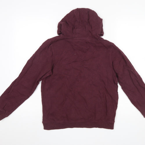 Animal Girls Brown Pullover Hoodie 13 Years Logo Fleece Cotton