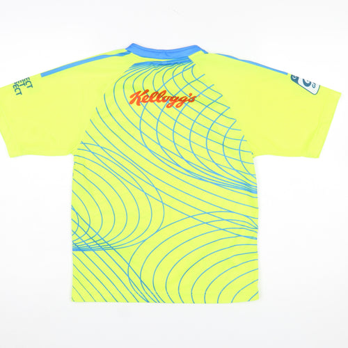 O'Neills Boys Yellow GAA Kellogg's Cool Camps Jersey T-Shirt Size 3 Years