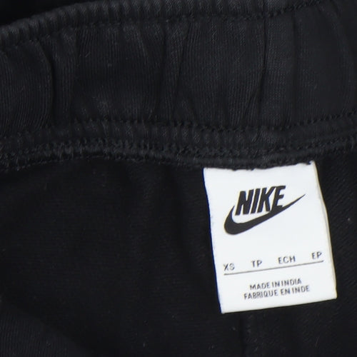 Nike Women’s Black XS Jogger Sweatpants Fleece Tapered Fit