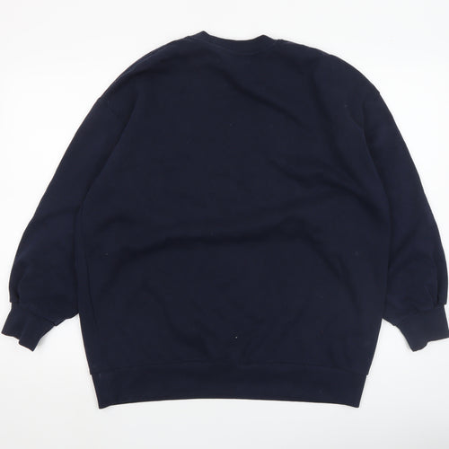ASOS Women Navy Blue Seattle Athletics 1966 Pullover Sweatshirt Size S