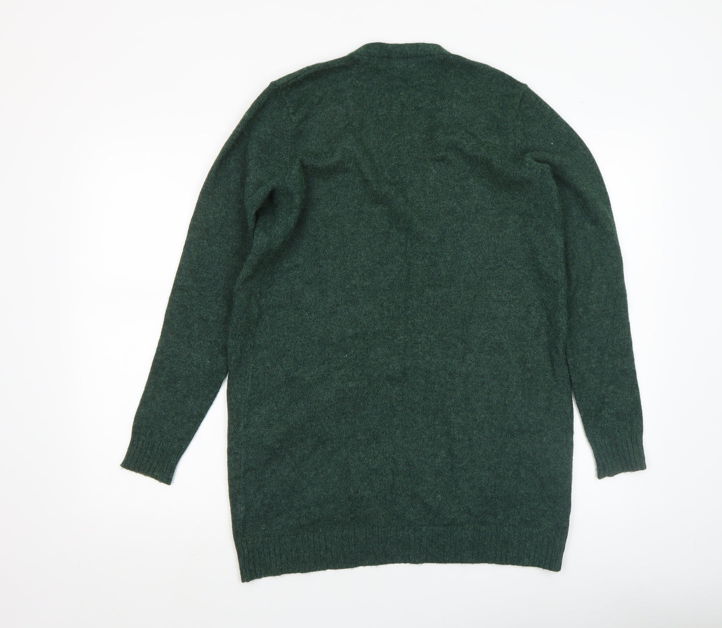 Vila Womens Green Long Sleeve Open Knit Cardigan Size 8