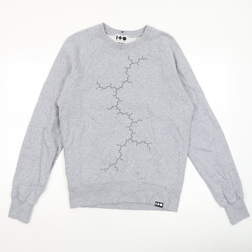 One and Other.io Women's Grey Organic Cotton Pullover Sweatshirt XS