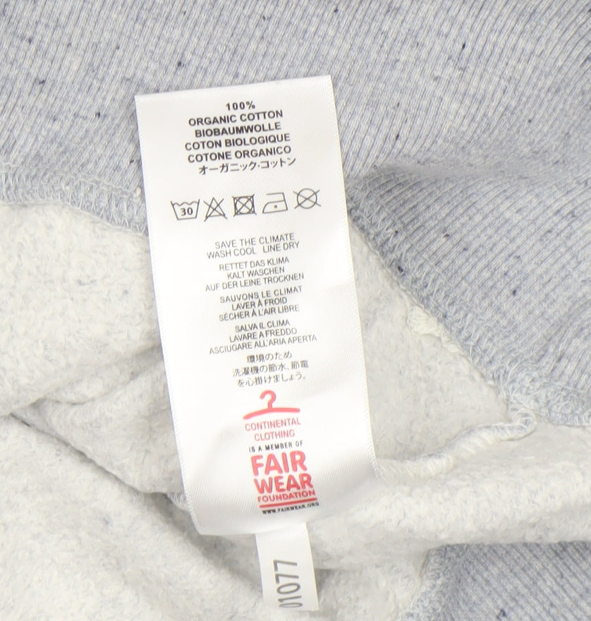 One and Other.io Women's Grey Organic Cotton Pullover Sweatshirt XS