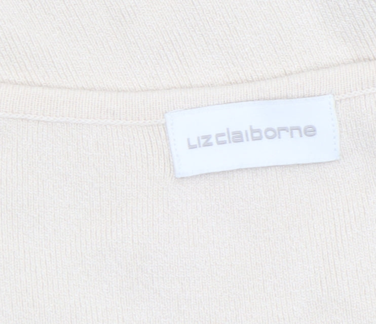 Liz Claiborne Women’s Beige Sleeveless Knit Tank Top M