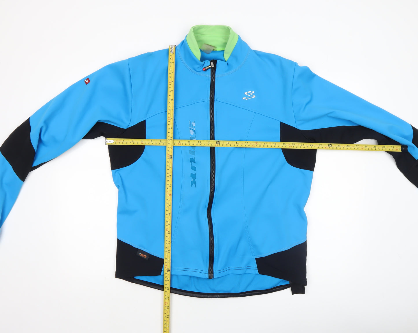 Spiuk Men's Blue 3XL Cycling Softshell Track Jacket Windproof