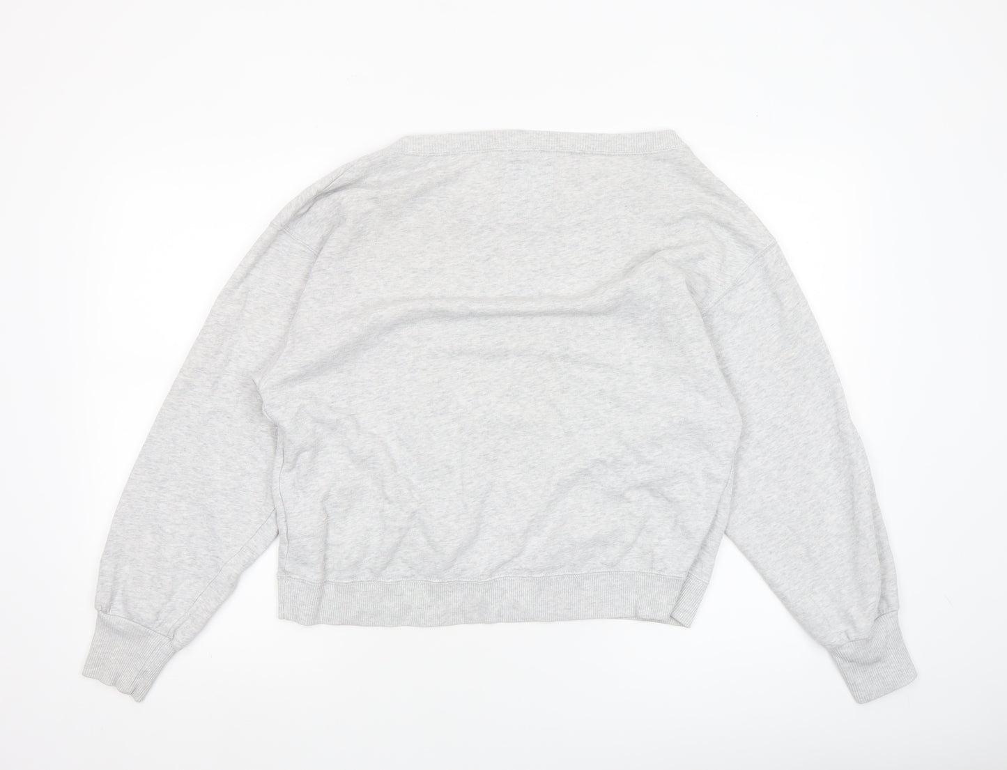 Hollister Women's Grey Small Pullover Sweatshirt Crew Neck Long Sleeve
